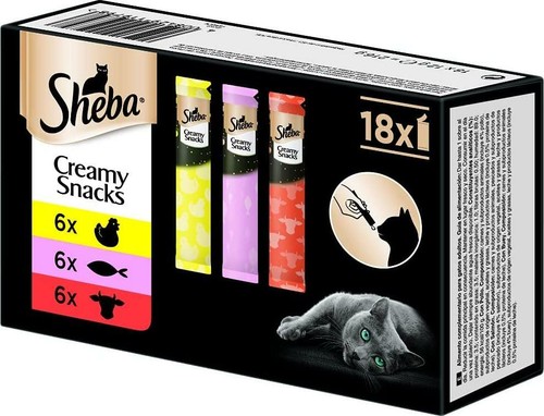 Sheba creamy snacks - sheba, cremig