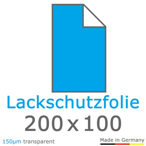 Schutzfolie 150µm pkw - schutzfolie,
