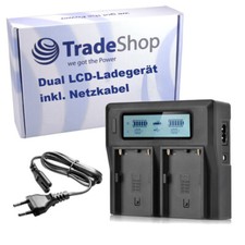 LCD USB Dual Charger für Sony