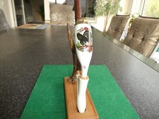 Jäger/Gesteckpfeife Motiv Auerhahn mit Pfeifenständer