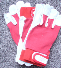 3 PAAR--Arbeitshandschuhe Leder  Rindspalt  Ziegenleder  Montage Gr 9/10  NEU