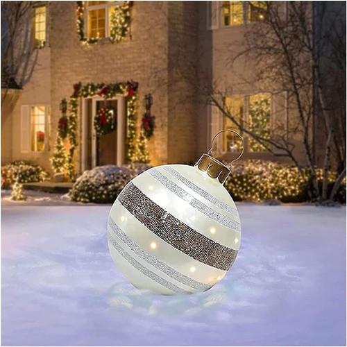 Aufblasbare weihnachtskugel - aufblasbare,