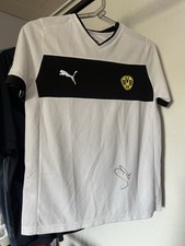 PUMA BVB Dortmund Trikot, Kinder, Größe 164, Weiß, 2011 ist original signiert 
