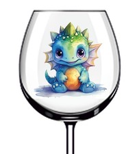 12x Aquarell Baby Dinosaurier