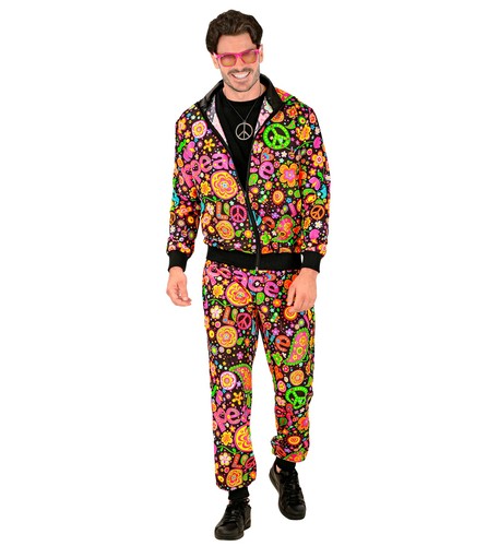 Neon peace love - &,