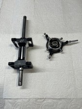 T-Rex 500 Taumelscheibe, Lagerbock von Helioption.com + Teile, Selten, Tuning