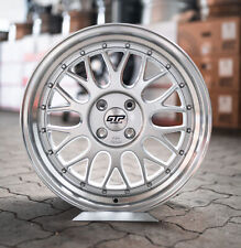 4x GTP WHEELS 020 7,5x17" 4x100 ET35 60.1 Silber poliert TÜV Gutachten