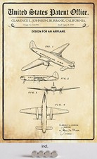 Blechschild 20x30 US Patent