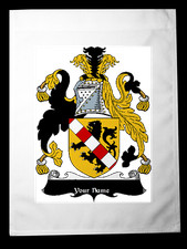 Flagge Wappen Familie Crest -