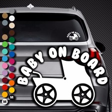Aufkleber Baby Kids on Board