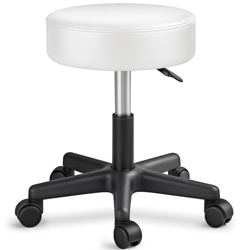 Rollhocker weiß arbeitshocker - rollhocker,