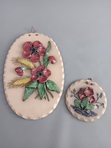 2er set wandbilder aus - wandbilder, ton