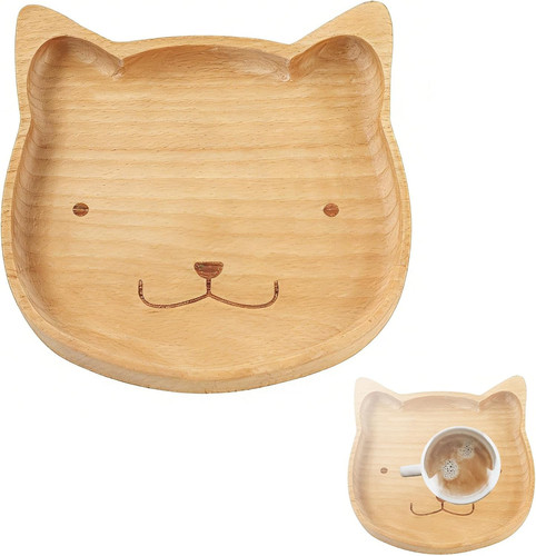 Holztablett klein für