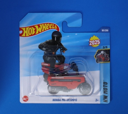 Hot wheels honda motocompo - honda,