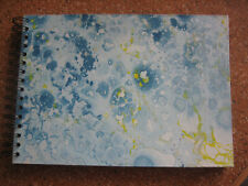 Fotos Fotoalbum Spiralbindung Batik türkis gelb