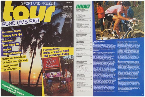 Tour rennrad magazin 1984 - tour,