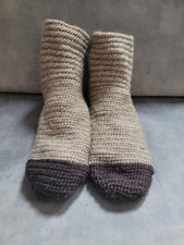 Nadelgebundene Socken Mittelalter Oslostich Gr. 45/46