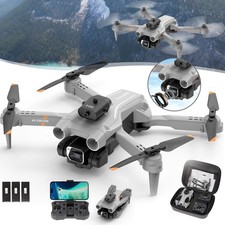 Drohne Mit Kamera Selfie RC Quadrocopter FPV RC Drone 3 Akkus Lange Flugzeit