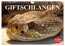 Giftschlangen (Wandkalender 2026 DIN A4 quer), CALVENDO Monatskalender