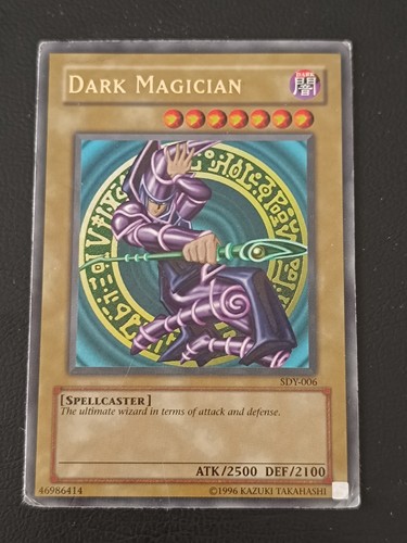Carta dark magician mago - dark,