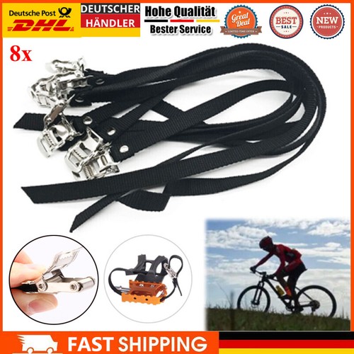 Fahrrad pedalriemen schwarz - fahrrad,
