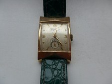 GRUEN-Armbanduhr-VERI THIN-Precision- 585 Gold