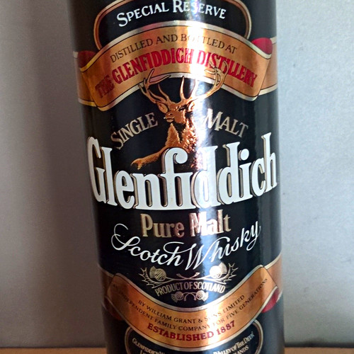 Glenfiddich single malt scotch - glenfiddich,