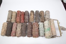 Rollgerät Tankroller 15cm - inkl. 16 Musterwalzen Strukturwalzen Maler (3313)