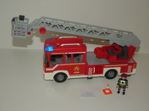 Playmobil feuerwehrauto auto - playmobil,