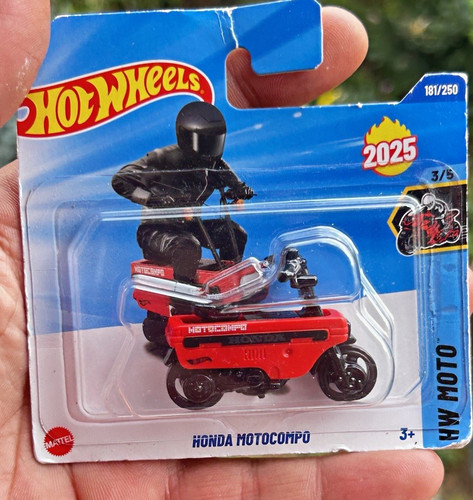 Hot wheels honda - wheels, motocompo