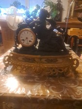 Dachbodenfund Französche Kaminuhr Umnca.1900 Jahrhundert Oder Früher