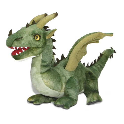 Grüner drache kuscheltier - grüner,