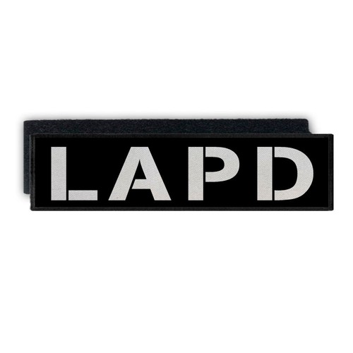 Rückenpatch lapd police - lapd,