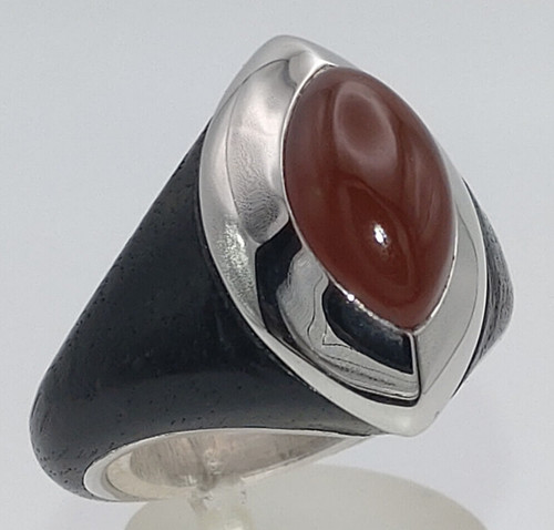 Karneol ebenholz designer - karneol,