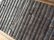 Bleischrift - Futura steil