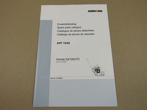 Ammann apf rüttelplatte - ammann, 15/40