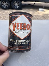 Vintage 1930s Veedol Metal
