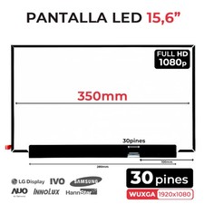 Mattes LED-Display 15,6" Für