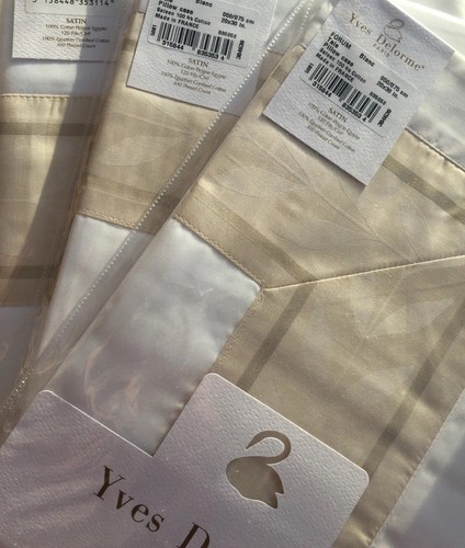 Yves delorme forum blanc satin - forum,