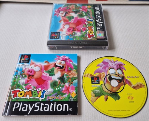 Tombi ps1 spiel komplett - tombi!, spiel,