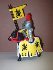 Playmobil Löwenritter Ritter Pferd Figur Helme Waffen Schabracke für Ritterburg