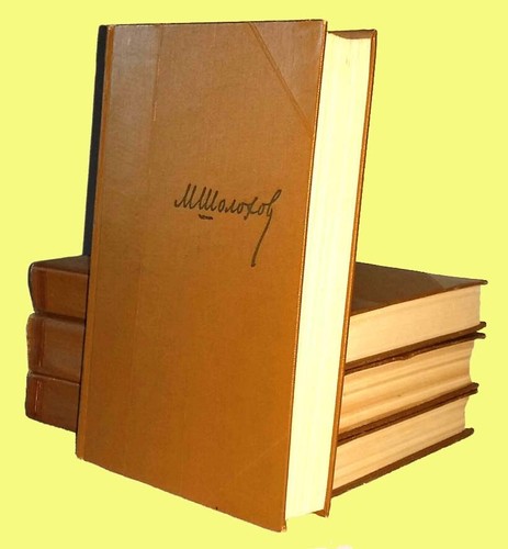 Russische bücher sholokhov - russische, m.