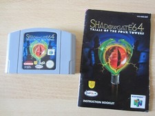 Shadowgate 64 Trials Of The Four Towers mit Anleitung Nintendo 64 N64