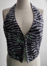 Neckholder Top /  Weste mit