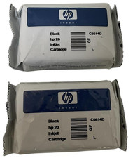 2x original HP 20 HP C6614DE -