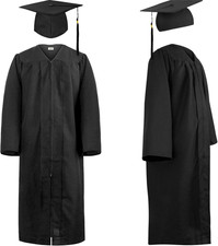 Abschluss Talar Doktorhut