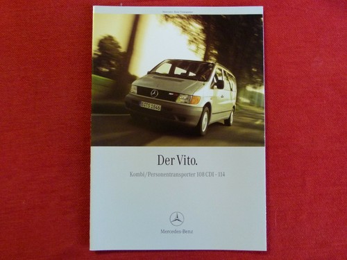 Mercedes benz prospekt der - benz, "