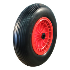 Novio PU-Reifen + Rad 4.00x8