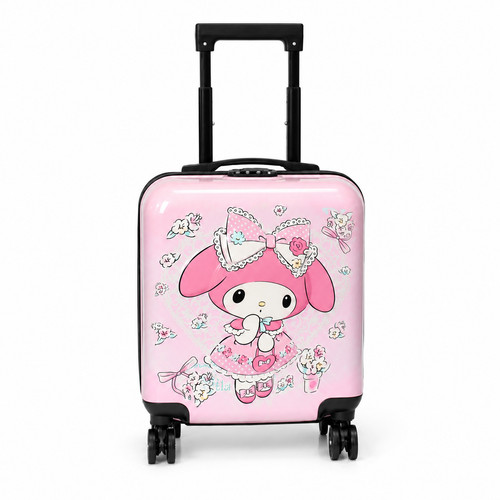 Kinderkoffer 42cm rosa - kinderkoffer,