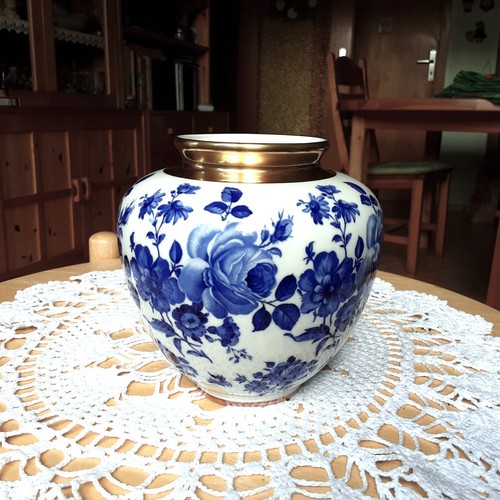 Delft vase bauchig - delft, bauchig,